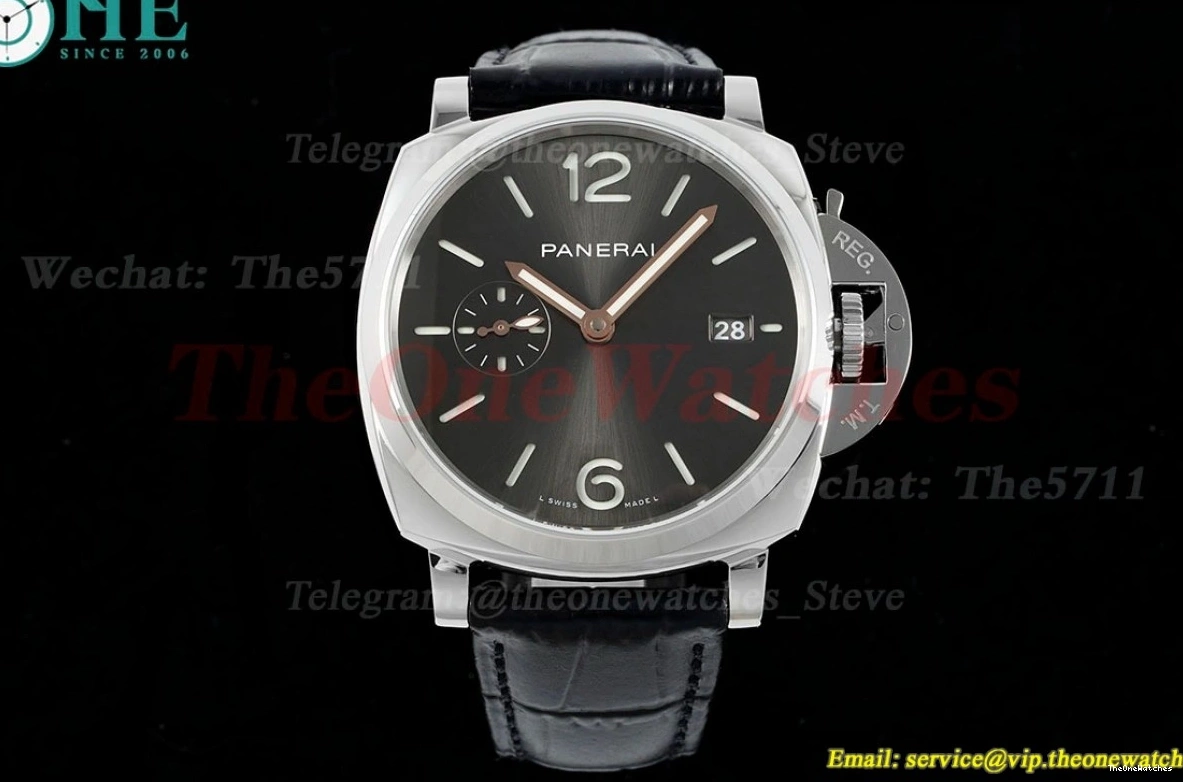 PAM1250 Grey Luminor LE P900 Dial Due VSF 42mm SS 1225